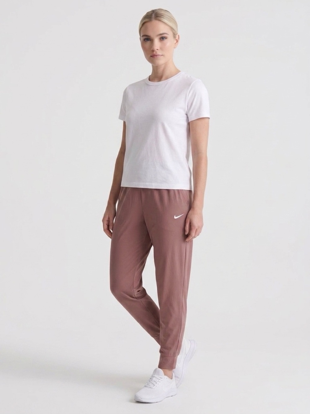 Nike Mauve Dri/Fit Performance Joggers